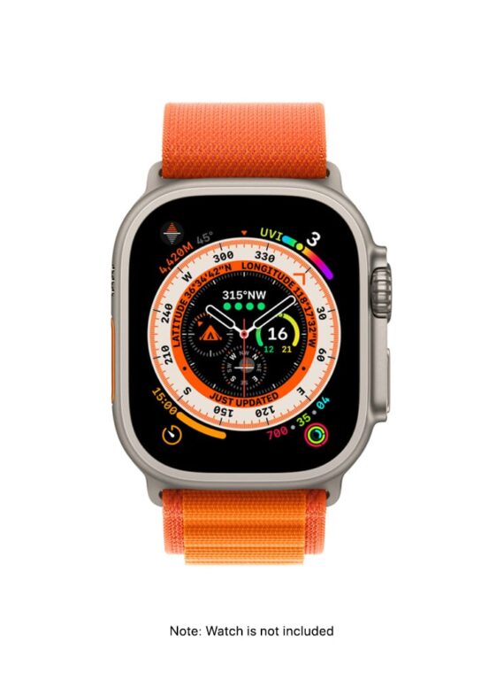Alpine Loopback Strap for Apple Watch - Orange